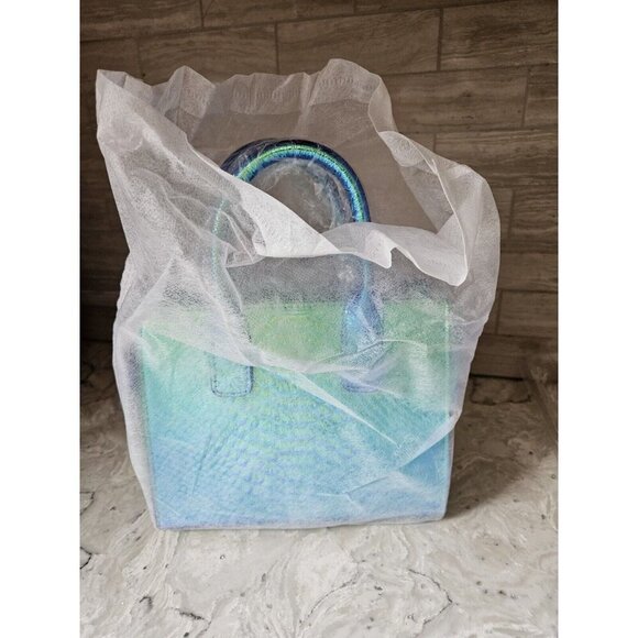 Noir X Python mini bag (blue chrome) - Picture 7 of 8